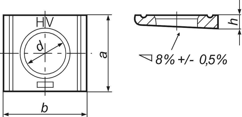 DIN 6918  28  C45 feuerverzinkt